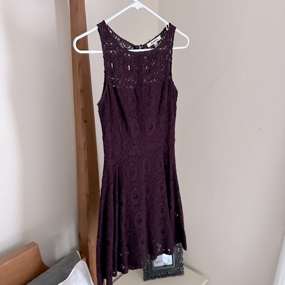 Nordstrom Purple lace dress